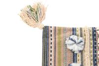 Kussenhoes DKD Home Decor Multicolour Franjes 50 x 1 x 50 cm - thumbnail