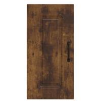 Keukenwandkast Kalmar bewerkt hout gerookt eikenkleurig - thumbnail