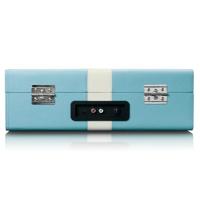 Platenspeler met Bluetooth®-ontvangst en ingebouwde luidsprekers Blauw / Wit - thumbnail