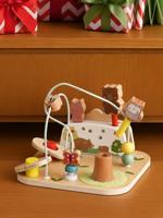 Plank van springende dieren in FSC®-hout LES 4 SEIZOENEN hout - thumbnail