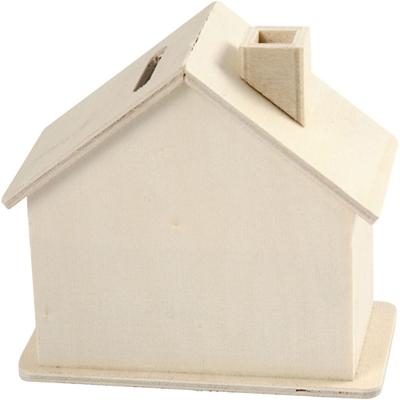 Creativ Company Houten spaarpot huis