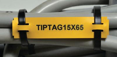 HellermannTyton TIPTAG11X65YE-PO-YE (190) Etikethouder 556-20064