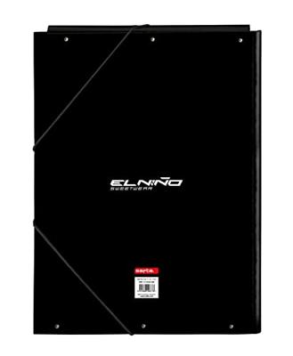 Organiser Map El Niño Green bali Zwart A4