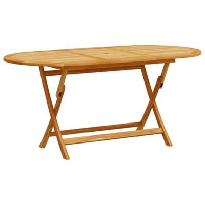 9-delige Tuinset massief acaciahout en textileen