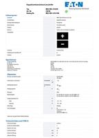Eaton 218145 M22-DDL-S-X4/X5 Dubbele drukknop Kunststof frontring 1 stuk(s) - thumbnail