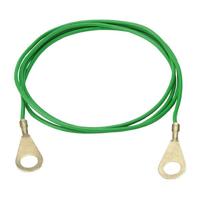 AKO aarde aansluitkabel groen 2 ogen - thumbnail