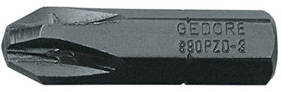 Gedore 890 PZD 3 6553410 Kruis-bit PZ 3 Chroom-vanadium speciaal staal Gebruineerd C 8 1 stuk(s)