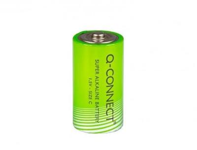 Q-CONNECT batterij, alkaline, C,blister van 2 stuks