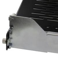 .com 2U ventilerende uitschuifbaar rack lade met kabelbeheerarm & instelbare montagediepte - 56,7 kg - Rackplank - zwart - 2U - voor P/N: 4POSTRACK12A, 4POSTRACK12U, 4POSTRACK25U, 4POSTRACK42, RK1236BKF, RK2536BKF - thumbnail