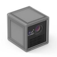 P1 + H 5V 2A Output DLP optische Engine USB Charging LED Micro WiFi Pocket Beamer Home Theater Projector met lampje steun TF kaart & WiFi & Android / - thumbnail