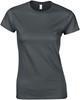 Gildan G64000L Softstyle® Women´s T- Shirt - Charcoal (Solid) - M Gildan G64000L Softstyle® Women´s T- Shirt - Charcoal (Solid) - M