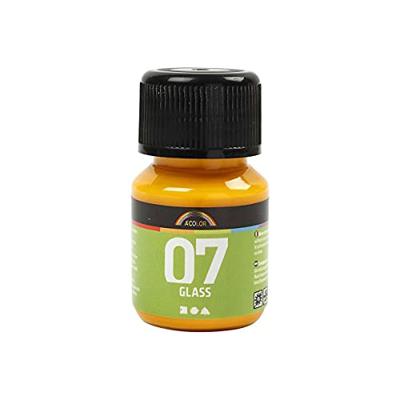 Creativ Company permanente glasverf geel, 30ml Creativ Company permanente glasverf geel, 30ml