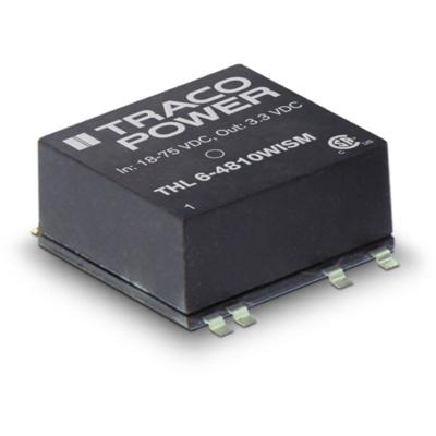 TracoPower THL 6-2411WISM DC/DC-converter, SMD 24 V/DC 5.1 V/DC 1.2 A 6 W Aantal uitgangen: 1 x Inhoud 1 stuk(s) TracoPower THL 6-2411WISM DC/DC-converter, SMD 24 V/DC 5.1 V/DC 1.2 A 6 W Aantal uitgangen: 1 x Inhoud 1 stuk(s)
