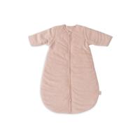 Jollein slaapzak met afritsbare mouw Rond Rib Wild Rose-110 cm - thumbnail