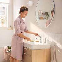 Hansgrohe Wastafelkraan Rebris S Eengreeps 110 CoolStart Met Trekwaste Chroom - thumbnail
