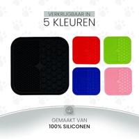 Eat Slow Live Longer Lick Mat Duo M Grey - thumbnail