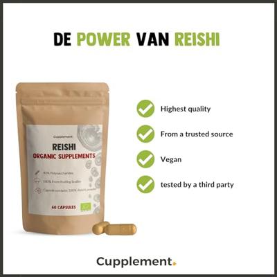 Cupplement Reishi Supplements 60Capsules
