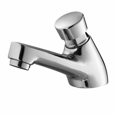 Toiletkraan Best Design Delay Staand Zelf sluitend Chroom Toiletkraan Best Design Delay Staand Zelf sluitend Chroom