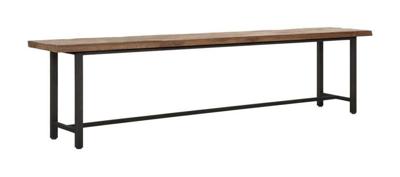 DTP Home Eetkamerbank 'Beam' Teakhout, 190cm, kleur Naturel DTP Home Eetkamerbank 'Beam' Teakhout, 190cm, kleur Naturel