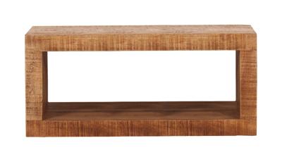 Artistiq Wandplank 'Aeden' Mangohout, 34 x 20cm