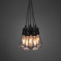 Konstsmide 2365-800 Lichtkettingsysteem Binnen/buiten Energielabel: F (A - G) werkt op het lichtnet Aantal lampen 10 LED Barnsteen Verlichte lengte: 4.5 m - thumbnail