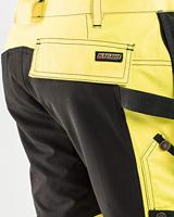 Blåkläder Werkbroek met stretch High-Vis 15521811 | High-Vis Geel/Zwart | Maat 44 - 7330509546390 - thumbnail