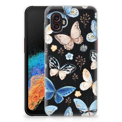 TPU Hoesje voor Samsung Galaxy Xcover 6 Pro Vlinder TPU Hoesje voor Samsung Galaxy Xcover 6 Pro Vlinder