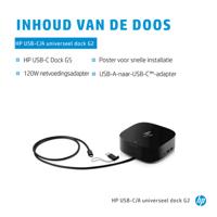 HP Dock G5 USB-C dockingstation Geschikt voor merk (dockingstation): HP USB-C Power Delivery - thumbnail