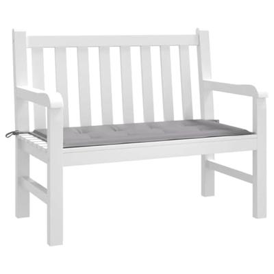 VidaXL Tuinbankkussen 120x50x4 cm oxford stof grijs VidaXL Tuinbankkussen 120x50x4 cm oxford stof grijs