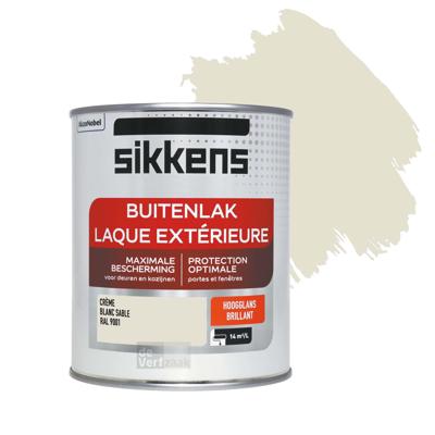 Sikkens Buitenlak Hoogglans - RAL 9001