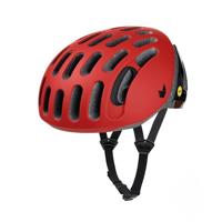 Buzaglo Catlike racehelm whisper ii maat l mat rood/glans zwart - thumbnail