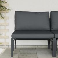 Buitenmeubelsets met kussen met kussen Antraciet - thumbnail