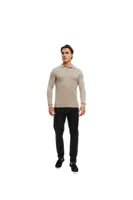 Malelions Knitted Longsleeve Polo Heren Beige - Maat XL - Kleur: Beige | Soccerfanshop - thumbnail