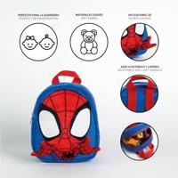 Schoolrugzak Spidey Blauw 18 x 22 x 4 cm - thumbnail