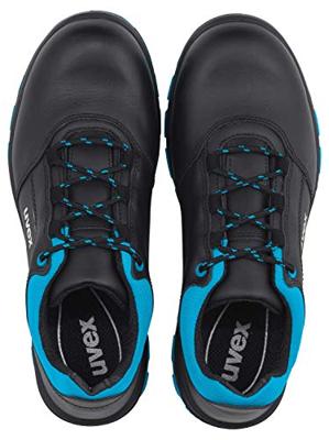 uvex 2 xenova® 9555844 Veiligheidsschoenen ESD S2 Schoenmaat (EU): 44 Zwart, Blauw 1 paar