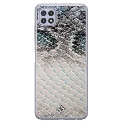 Samsung Galaxy A22 5G siliconen hoesje - Oh my snake