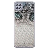 Samsung Galaxy A22 5G siliconen hoesje - Oh my snake - thumbnail