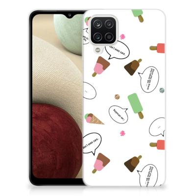 Samsung Galaxy A12 | Siliconen Case | IJsjes Samsung Galaxy A12 | Siliconen Case | IJsjes