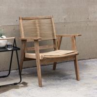 Nohr Outdoor Loungestoel 'Rashidah' Acaciahout - thumbnail