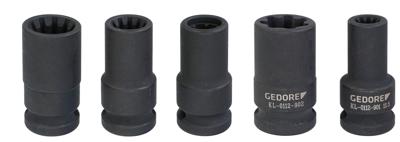Gedore Automotive KL-0112-9 3417492 Dopsleutelinzetset