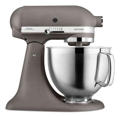 KitchenAid Artisan 5KSM185PS Staande mixer 300 W Grijs