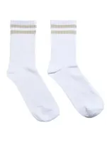 Dames sokken 1-pack - Strepen - onesize - Dames sportsokken wit en zwart - DSS17109883 - DSS17109883 - DSS17109883 - DSS17109883 - thumbnail