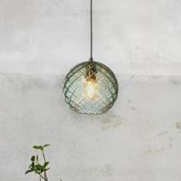 its about RoMi Hanglamp 'Venice' Bol, kleur Groen - thumbnail