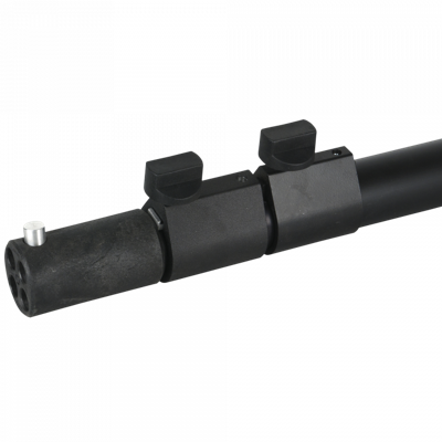 Wentex Pipe & Drape telescopische staander 180-420cm zwart