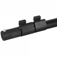 Wentex Pipe & Drape telescopische staander 180-420cm zwart - thumbnail