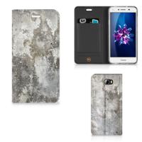 Huawei Y5 2 | Y6 Compact | Standcase | Beton Print - thumbnail