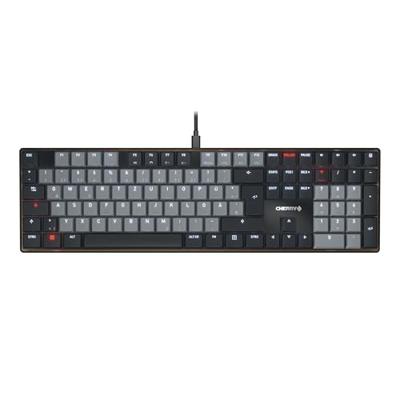 CHERRY CHERRY TAS KEY KC 500 Corded, Mechanical Toetsenbord QWERTZ, Duits Zwart