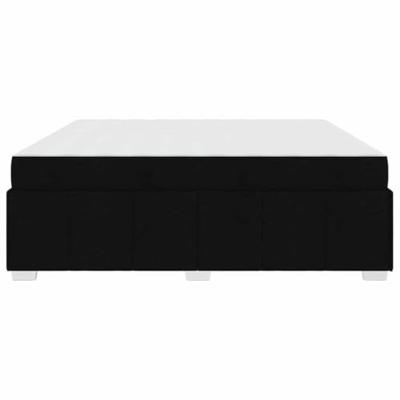 Bedframe Zwart 200 x 200 cm Stof