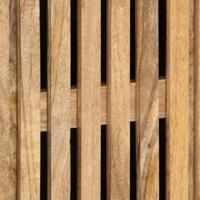 Hoge kast 60x34x100 cm massief ruw mangohout - thumbnail