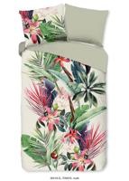 Good Morning Dekbedovertrek "bloemen" - Multi - (140x200/220 cm) - Katoen - thumbnail